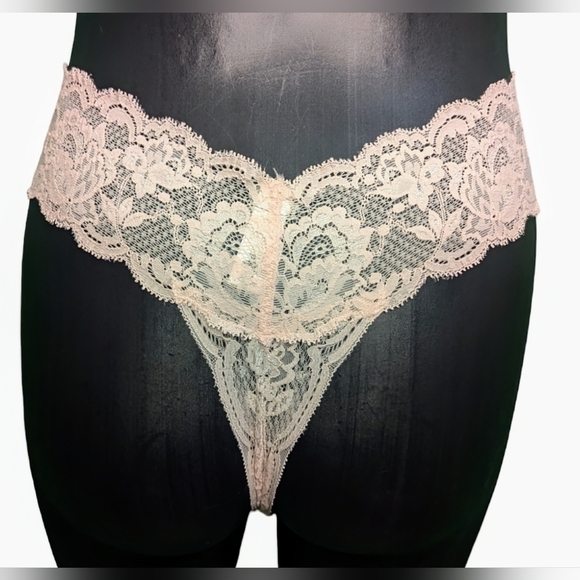 Cosabella Never Say Never Cutie Thong OS Pink Lilly - Picture 2 of 5